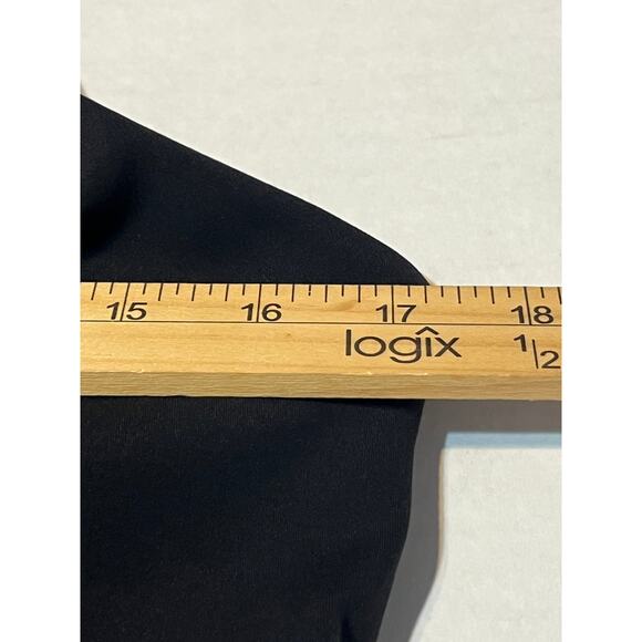 CRZ Yoga Women's Racerback Tank Top Black Athleisure Bra Built In Size Large-12 - Picture 10 of 10